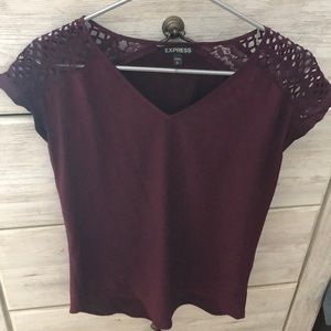 Express blouse cut out